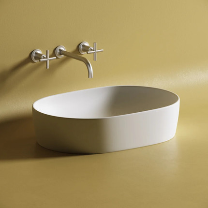 Раковина-чаша ceramicanova Element 60 см CN6047MW, белый матовый фото 4