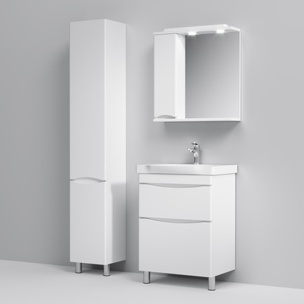 Тумба напольная с раковиной AM.PM Like 65 см M80FSX0652WG, белый глянцевый - 5 Тумба напольная с раковиной AM.PM Like 65 см M80FSX0652WG, белый глянцевый фото 5