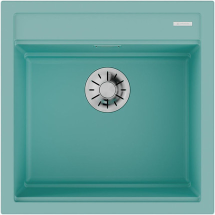 Кухонная мойка Omoikiri Kitagawa 51 AZ 4993832, azur blue матовый, Цвет производителя: azur blue матовый -  Кухонная мойка Omoikiri Kitagawa 51 AZ 4993832, azur blue матовый, Цвет производителя: azur blue матовый фото