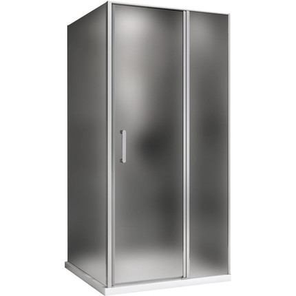 Душевое ограждение Abber Sonnenstrand 110x90 см AG04110MS-S90M, хром/матовое фото 