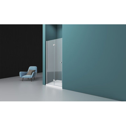 Душевая дверь BelBagno 100 см ALBANO-BS-12-100-C-Cr, хром/прозрачное фото 3