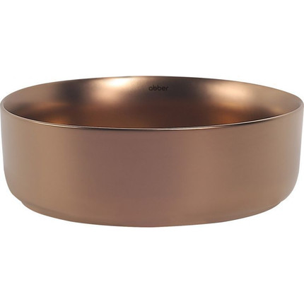 Раковина-чаша Abber Bequem 36 см AC2108MRG, розовое золото матовое фото 3