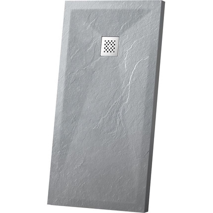 Поддон каменный Vincea 120х80 см VST-4SR8012G, серый -  Поддон каменный Vincea 120х80 см VST-4SR8012G, серый фото