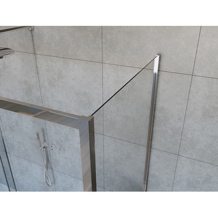 Душевое ограждение Vincea Garda 170x80 см VSR-1G28017CL, хром/прозрачное фото 4