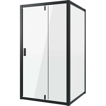 Душевое ограждение Niagara Nova 110x70 см NG-83-11AB-NG-A70B, черный/прозрачное фото 2