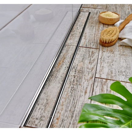 Трап Veconi N Klasik/Floor 75 см V750KN, хром глянцевый, Цвет производителя: хром глянцевый, Размер трапа: 750 фото 3