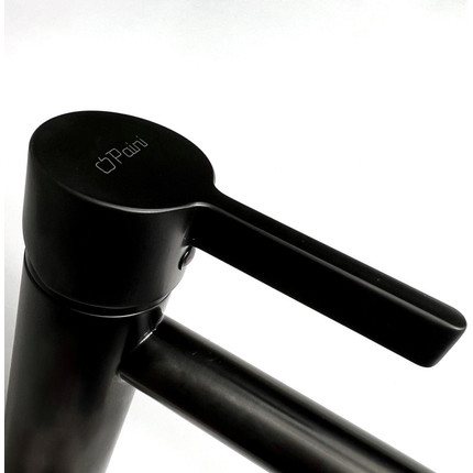 Смеситель для раковины Paini Brera 74PZ205O, черный матовый фото 3