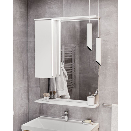 Зеркало-шкаф Mirsant Soho LED 60 см L фото 4