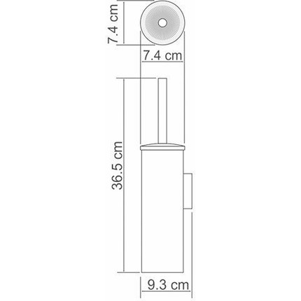 Ёршик для унитаза WasserKraft K-1087 фото 3