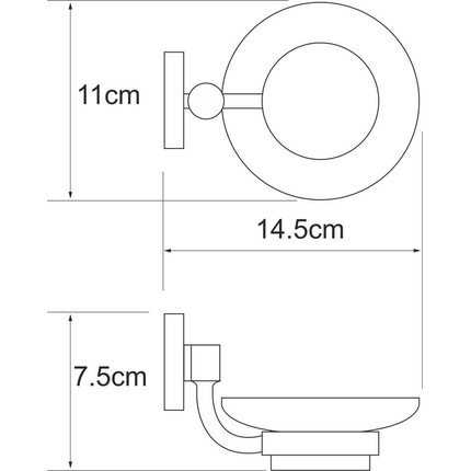 Мыльница WasserKraft Rhein K-6229 фото 4