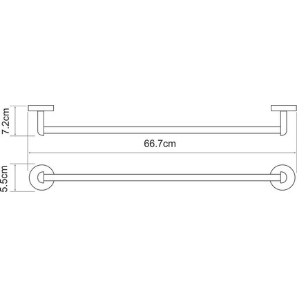 Полотенцедержатель WasserKraft Rhein K-6230 - 3 Полотенцедержатель WasserKraft Rhein K-6230 фото 3