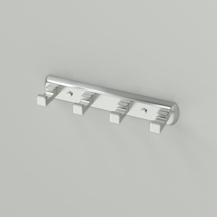 Набор крючков WasserKraft Rhin K-8774, цвет никель фото 2