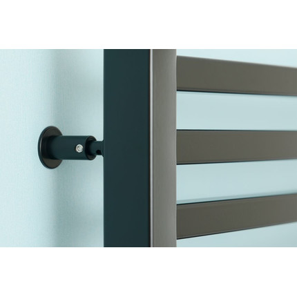 Полотенцесушитель электрический Сунержа Аркус 3.0 П20 1200x600 мм 31-5704-1260 L, чёрный матовый фото 6