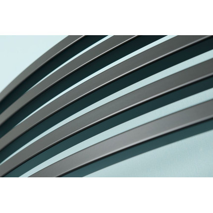 Полотенцесушитель электрический Сунержа Аркус 3.0 П20 1200x600 мм 31-5704-1260 L, чёрный матовый фото 7