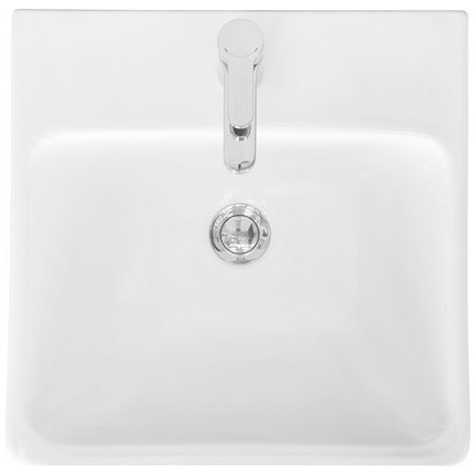 Тумба универсальная с раковиной Акватон Сканди Doors 45 см 1A278701SDB20, дуб верона/белый глянцевый (ножки в комплекте) фото 11