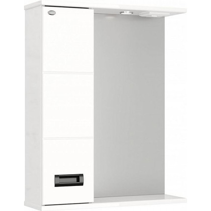 Зеркало-шкаф Onika Балтика Black Led 58 см L 205848 -  Зеркало-шкаф Onika Балтика Black Led 58 см L 205848 фото