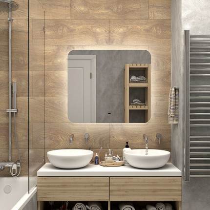 Зеркало Континент Burzhe Led 80 см ЗЛП2457 фото 4