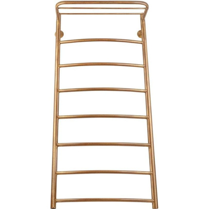 Полотенцесушитель водяной Secado Милан 4 с полкой П8 500x1000 мм, бронза фото 