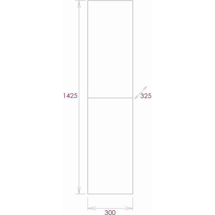 Пенал подвесной Onika Марбл 30 см, универсальный, 403076, мрамор/камень бетонный - 6 Пенал подвесной Onika Марбл 30 см, универсальный, 403076, мрамор/камень бетонный фото 6