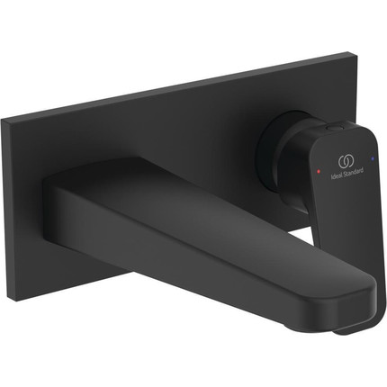 Смеситель для раковины настенный Ideal Standard Ceraplan BD244XG, черный матовый фото 