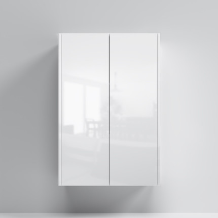 Пенал подвесной Am.Pm Func 60 см M8FCH06029WG+M8FCH0602WG+M8FOH0601WG, белый глянец фото 5