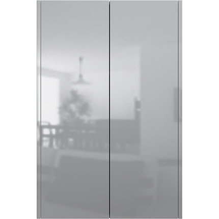 Пенал подвесной Am.Pm Func 60 см M8FCH06029WG+M8FCH0602WG+M8FOH0601WG, белый глянец фото 2