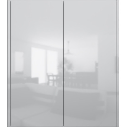 Пенал подвесной Am.Pm Func 60 см M8FCH06029WG+M8FCH0602WG+M8FOH0601WG, белый глянец фото 6