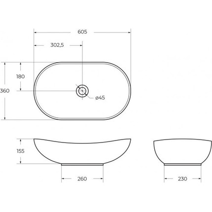 Раковина-чаша BelBagno 60 см BB1404-H316, бежевый матовый - 2 Раковина-чаша BelBagno 60 см BB1404-H316, бежевый матовый фото 2