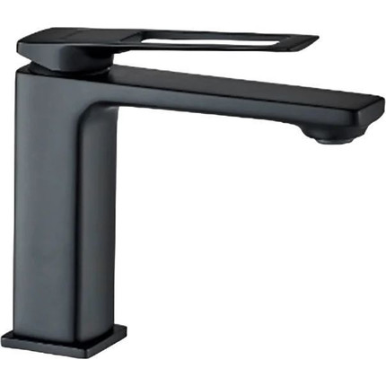 Смеситель для раковины Haiba HB10817-7, чёрный матовый -  Смеситель для раковины Haiba HB10817-7, чёрный матовый фото