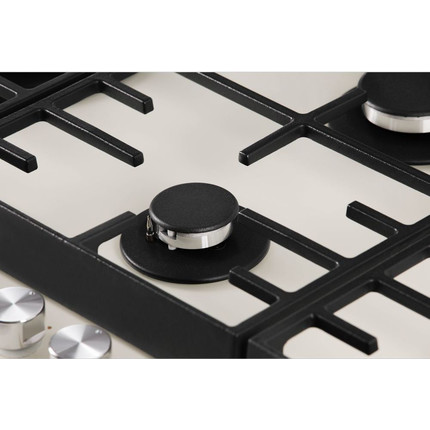 Газовая варочная поверхность Hiberg VM 9155 Y (бежевое стекло) фото 10