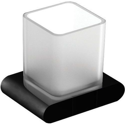 Стакан для зубных щеток Art&Max Platino AM-E-3968-MB, чёрный матовый фото 