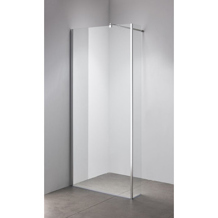 Душевая перегородка Loranto Walk-in 120 см CS-L801 120, хром/прозрачное фото 2