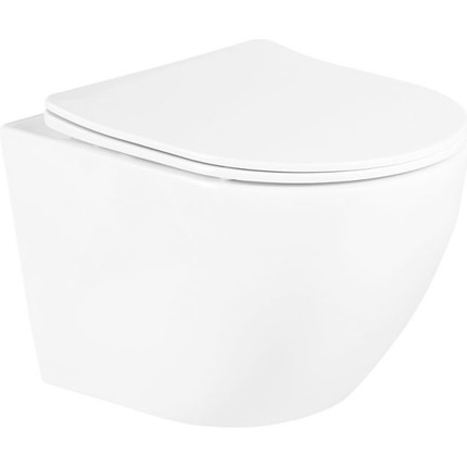 Инсталляция с подвесным безободковым унитазом BelBagno Uno BB3105CHR/SC/BB002-80/BB014-SR-BIANCO (кнопка смыва Sfera, белый) - 2 Инсталляция с подвесным безободковым унитазом BelBagno Uno BB3105CHR/SC/BB002-80/BB014-SR-BIANCO (кнопка смыва Sfera, белый) фото 2