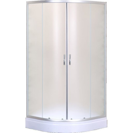 Душевое ограждение Loranto CS-8015S 90х90 см, сатин/матовое - 2 Душевое ограждение Loranto CS-8015S 90х90 см, сатин/матовое фото 2
