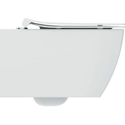 Унитаз подвесной безободковый Ideal Standard i.Life B T533001 с крышкой микролифт - 4 Унитаз подвесной безободковый Ideal Standard i.Life B T533001 с крышкой микролифт фото 4