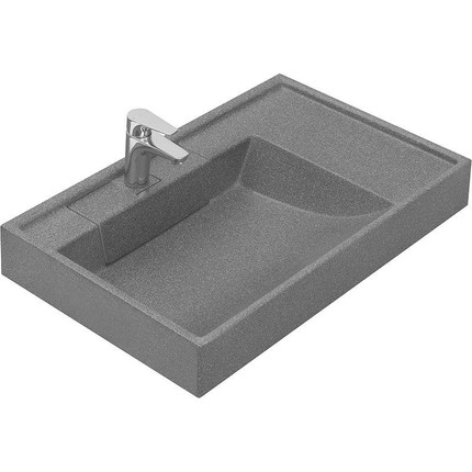 Раковина над стиральной машиной Акватон Рейн 80 см 1A72113KRW210 фото 