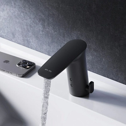 Смеситель для раковины AM.PM Inspire 2.0 F50A02322, чёрный, Цвет производителя: чёрный фото 3