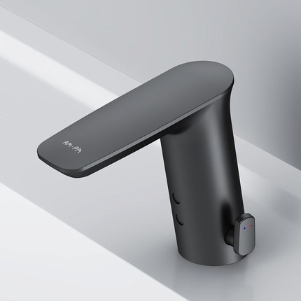 Смеситель для раковины AM.PM Inspire 2.0 F50A02322, чёрный, Цвет производителя: чёрный фото 