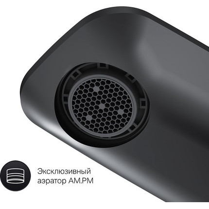 Смеситель для раковины AM.PM Inspire 2.0 F50A02322, чёрный, Цвет производителя: чёрный фото 7