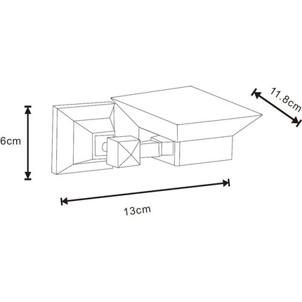 Мыльница Azario Altre AZ-96008B, цвет чёрный матовый фото 2