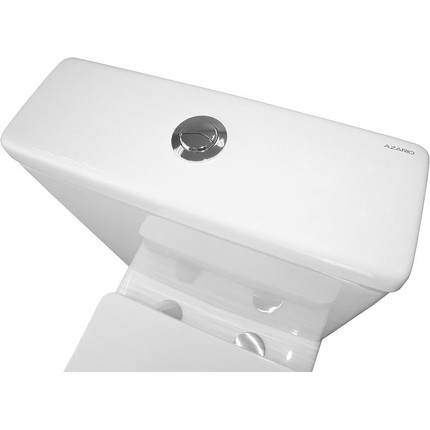 Унитаз-компакт безободковый Azario Flin AZ-1363C с тонкой крышкой микролифт фото 10