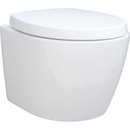 Унитаз подвесной безободковый Aquanet ZV-1 303977 с крышкой микролифт фото 