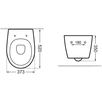 Унитаз подвесной безободковый Aquanet ZV-1 303977 с крышкой микролифт фото 28