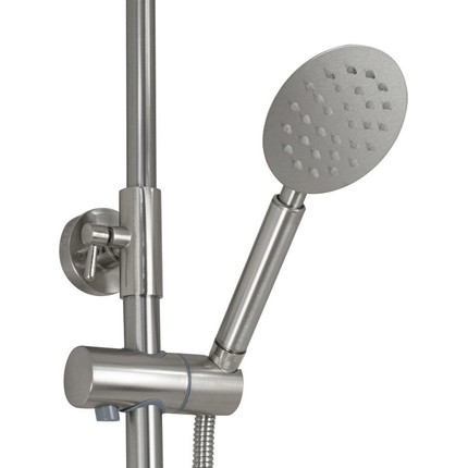 Душевая стойка Brimix 3085, сатин фото 7