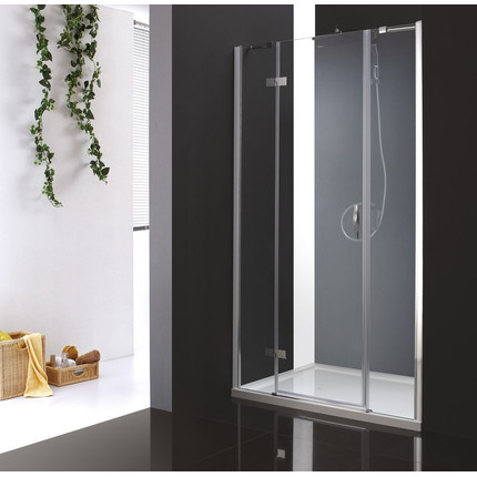 Душевая дверь Cezares 130 см BERGAMO-W-B-13-40+60/30-C-Cr-L, хром/прозрачное -  Душевая дверь Cezares 130 см BERGAMO-W-B-13-40+60/30-C-Cr-L, хром/прозрачное фото