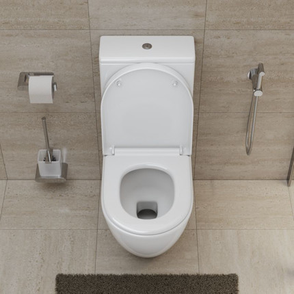 Унитаз-компакт безободковый BelBagno Sfera-tor BB2141CP-TOR (Система смыва торнадо) - 13 Унитаз-компакт безободковый BelBagno Sfera-tor BB2141CP-TOR (Система смыва торнадо) фото 13