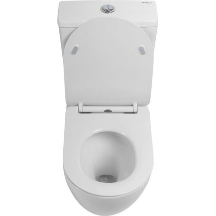 Унитаз-компакт безободковый BelBagno Sfera-tor BB2141CP-TOR (Система смыва торнадо) - 17 Унитаз-компакт безободковый BelBagno Sfera-tor BB2141CP-TOR (Система смыва торнадо) фото 17