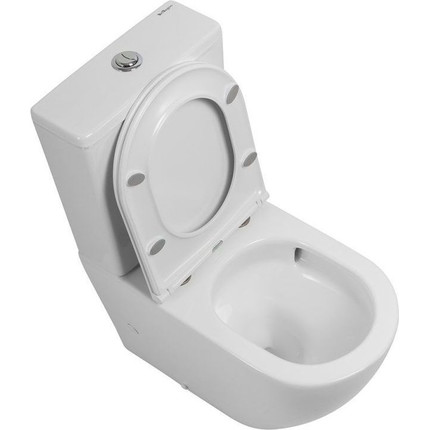 Унитаз-компакт безободковый BelBagno Sfera-tor BB2141CP-TOR (Система смыва торнадо) - 10 Унитаз-компакт безободковый BelBagno Sfera-tor BB2141CP-TOR (Система смыва торнадо) фото 10