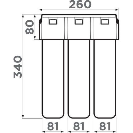 Фильтр для очистки воды Omoikiri DROP LITE 4998028 фото 5