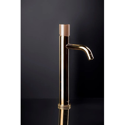 Смеситель для раковины высокий Boheme Stick 122-GG.2, золото, Цвет производителя: золото фото 2